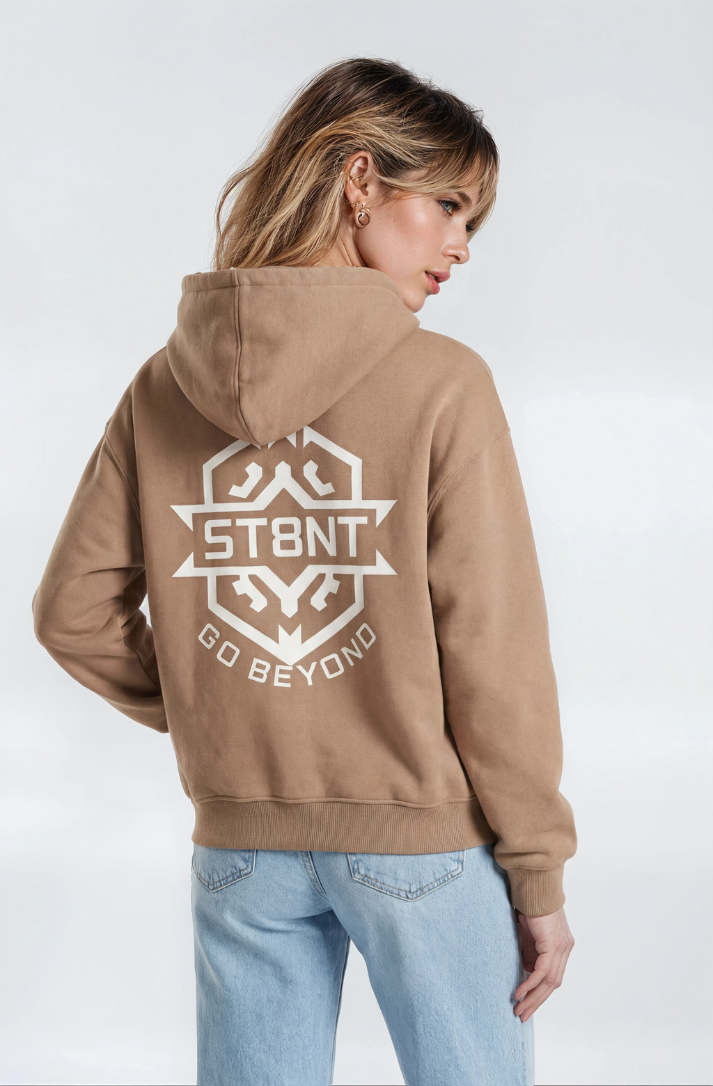 ST8NT Signature Heavyweight Hoodie - Earth Brown