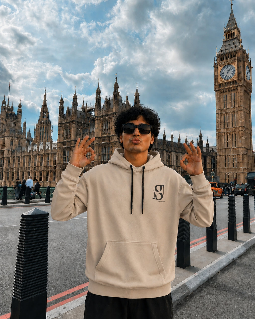 ST8NT Signature Heavyweight Hoodie - Desert Sand