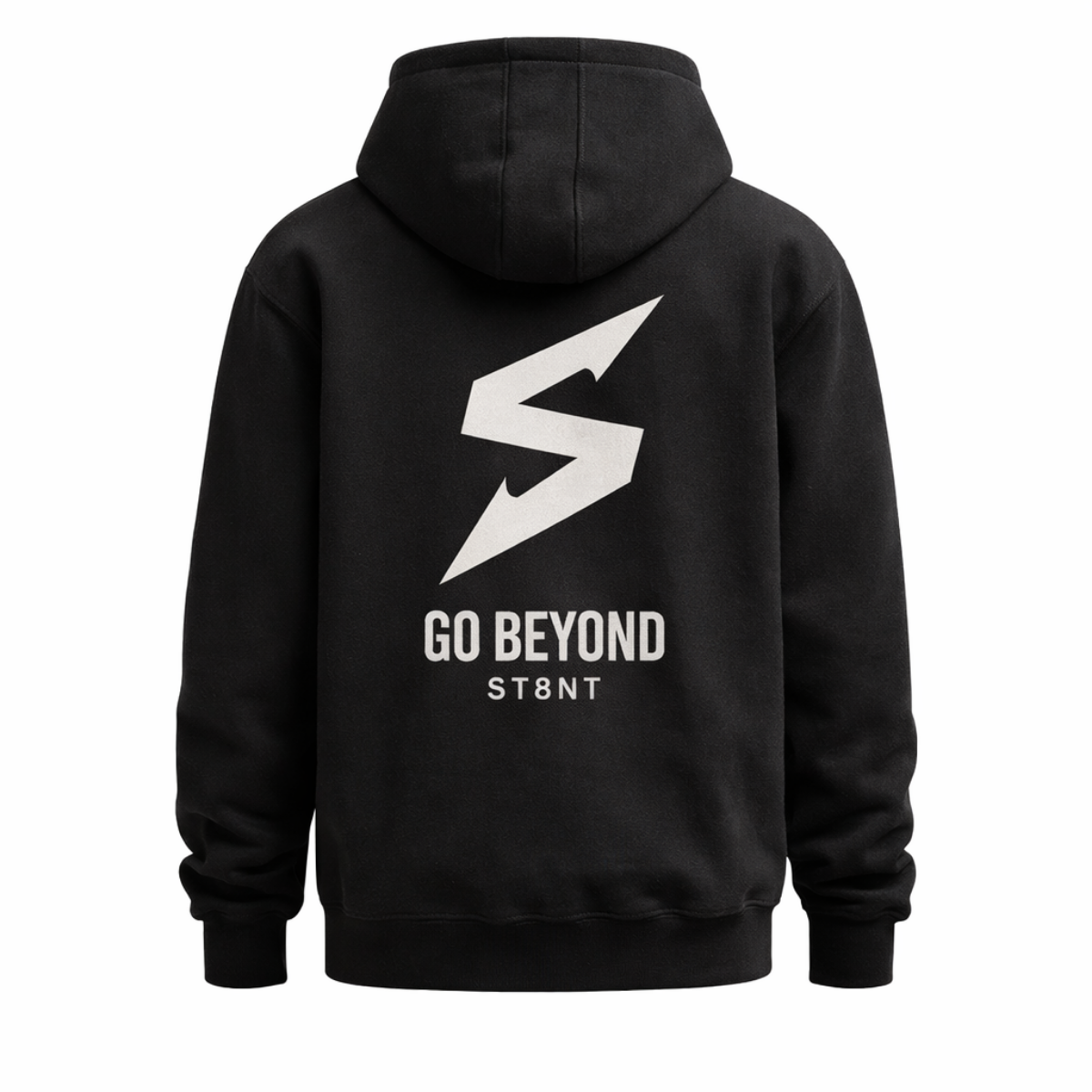 ST8NT Signature Heavyweight Hoodie - Black