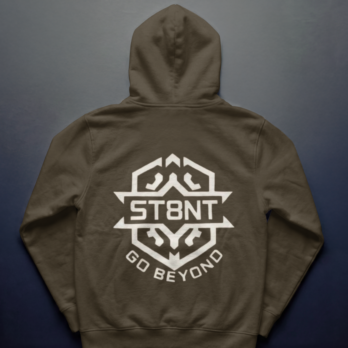 ST8NT Signature Heavyweight Hoodie - Earth Brown