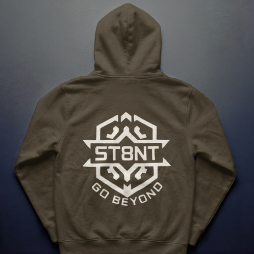 ST8NT Signature Heavyweight Hoodie - Earth Brown