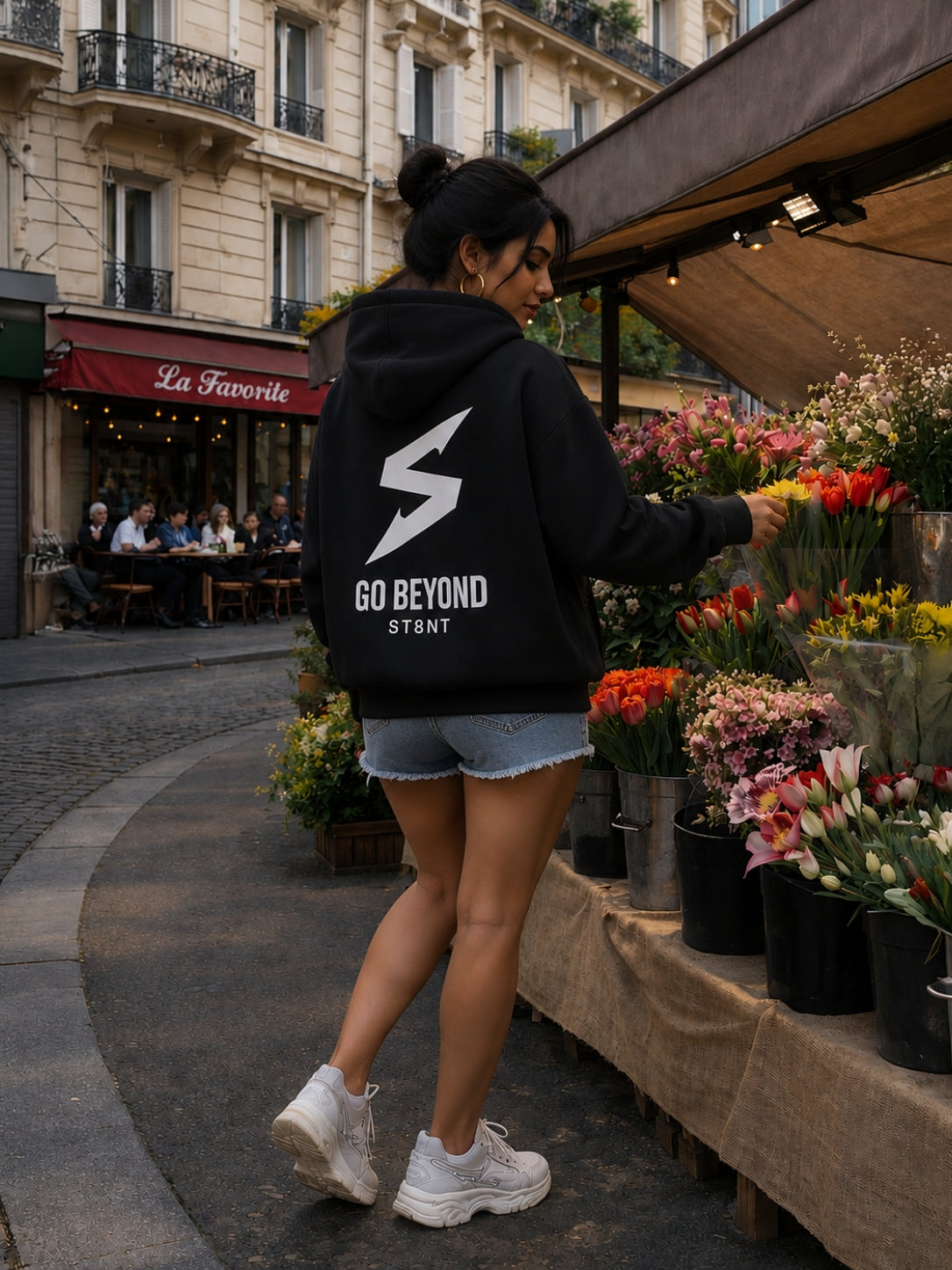 ST8NT Signature Heavyweight Hoodie - Obsidian Black [🔥Limited Drop Now ]