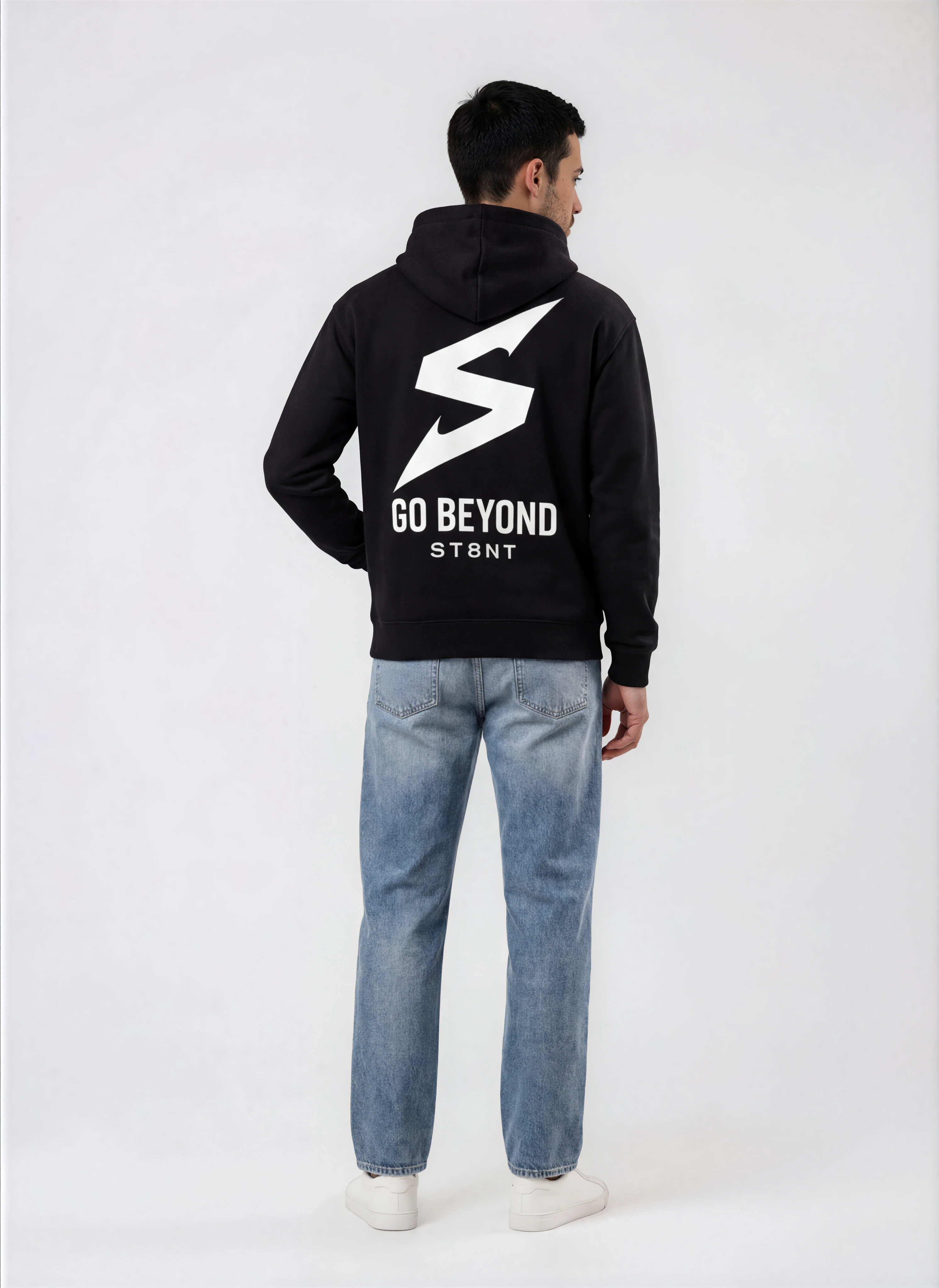 ST8NT Signature Heavyweight Hoodie - Black