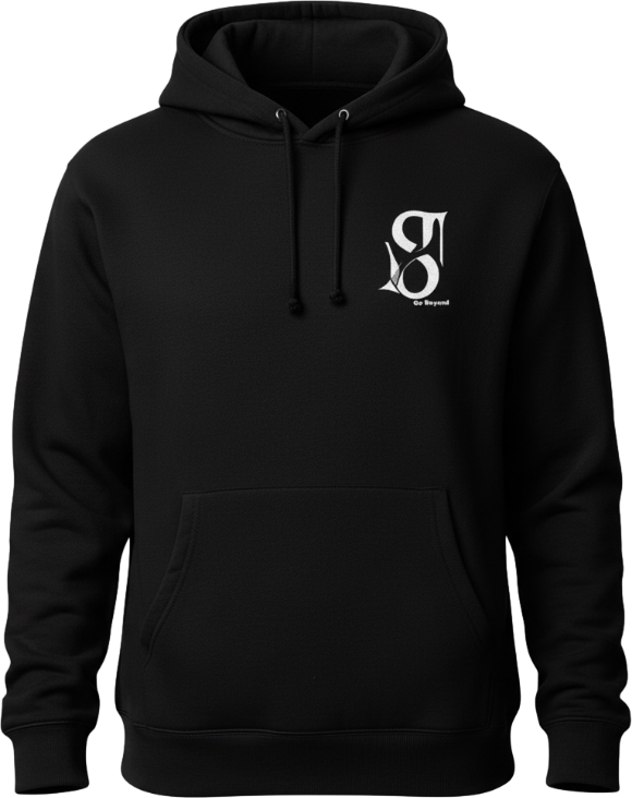 ST8NT Signature Heavyweight Hoodie - Black