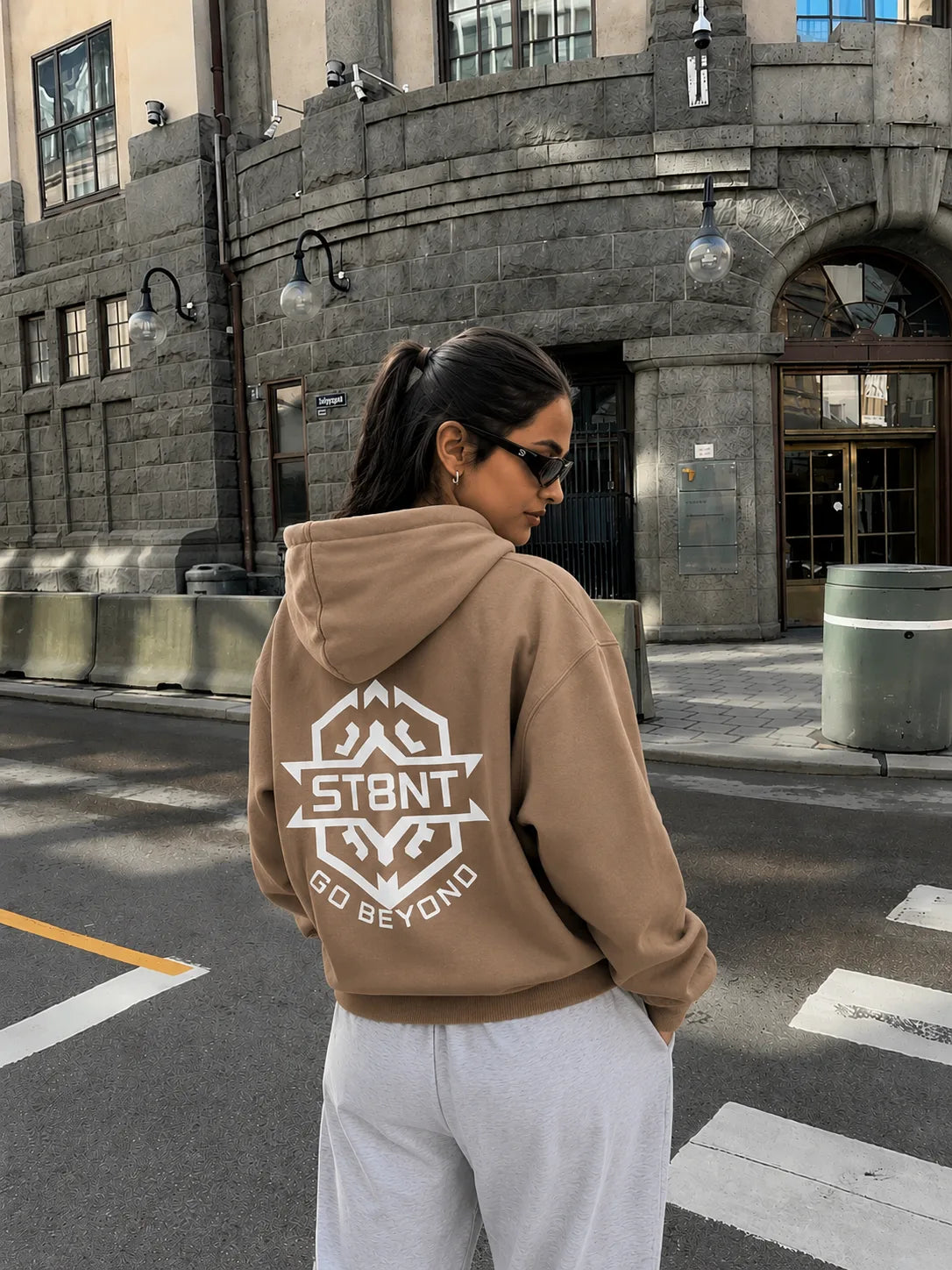 ST8NT Signature Heavyweight Hoodie - Earth Brown