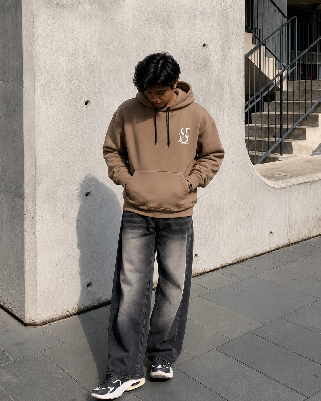 ST8NT Signature Heavyweight Hoodie - Earth Brown