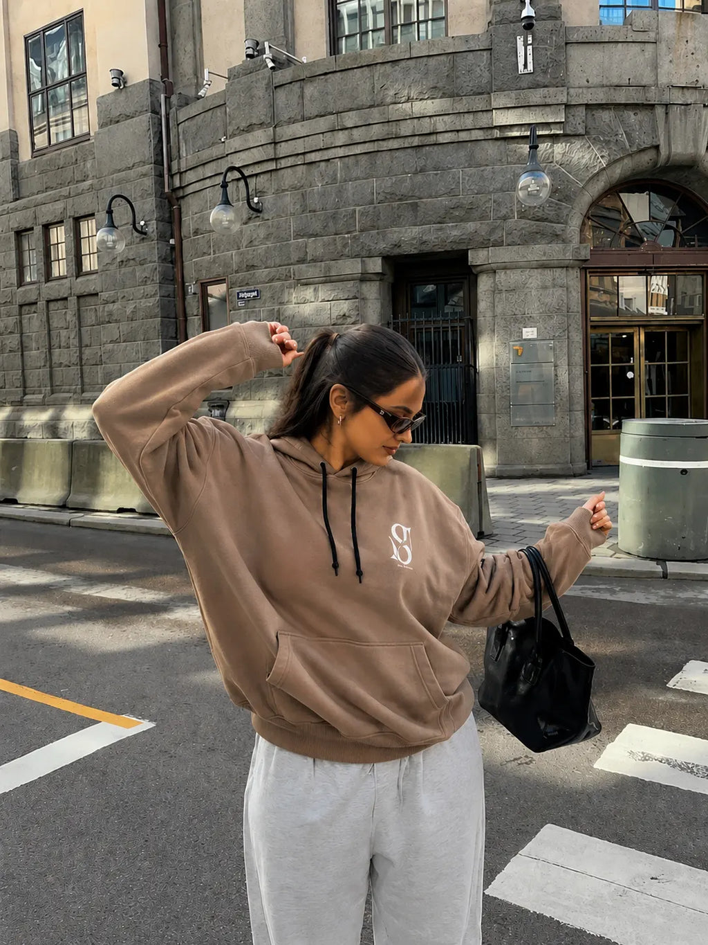 ST8NT Signature Heavyweight Hoodie - Earth Brown