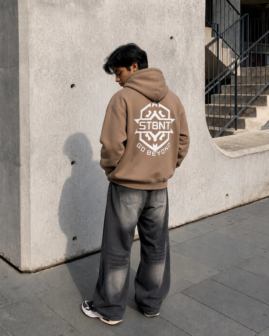 ST8NT Signature Heavyweight Hoodie - Earth Brown